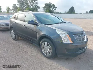 2012 Cadillac SRX Luxury Collection with VIN 3GYFNAE3XCS570616, listed as a IAAI auction lot 42030406 with 125,718 mi miles. Bid and sale history available at carsss.com. Image 1.