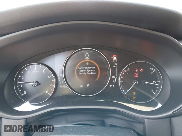 2024 Mazda CX-50 S Premium z VIN 7MMVABDM7RN231991, wystawiony jako IAAI lot #42481427 z przebiegiem 7 843 mil mil oraz . Historia ofert i sprzedaży dostępna na DreamBid. Obrazek 7.