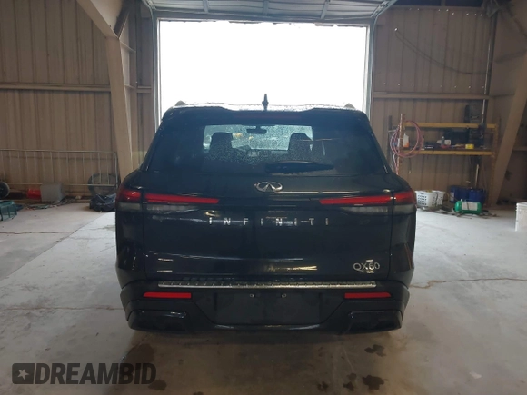 2023 Infiniti QX60 Luxe with VIN 5N1DL1FR9PC353992, listed as a IAAI auction lot 41545383 with 34,835 mi miles and . Bid and sale history available at DreamBid. Image 16.