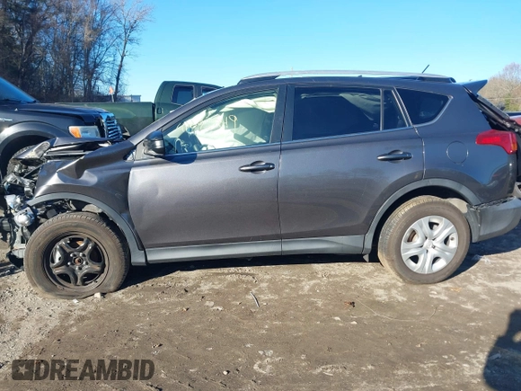 2014 Toyota RAV4 LE with VIN JTMBFREV9E5030687, listed as a IAAI auction lot 41095249 with 53,726 mi miles and . Bid and sale history available at DreamBid. Image 14.