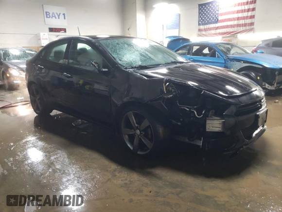 2013 Dodge Dart SXT with VIN 1C3CDFBA9DD304828, listed as a Copart auction lot 85984034 with 98,167 mi miles and Salvage Title. Bid and sale history available at carsss.com. Image 4.