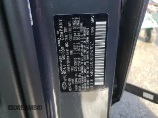 2020 Hyundai Tucson Ultimate z VIN KM8J33AL8LU147021, wystawiony jako Copart lot #62861712 z przebiegiem 33 638 mil mil oraz . Historia ofert i sprzedaży dostępna na DreamBid. Obrazek 10.