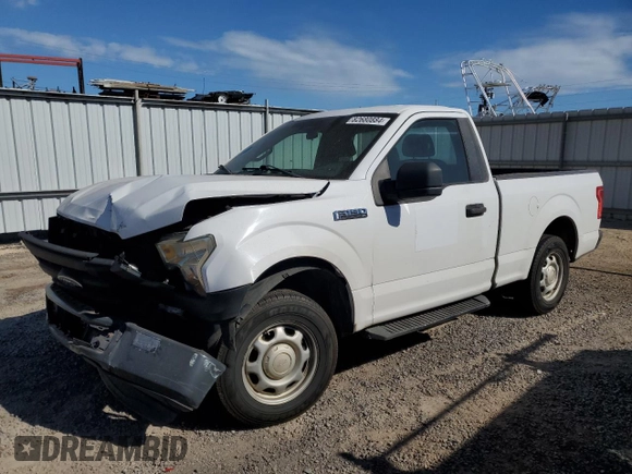 2016 Ford F-150 XL with VIN 1FTMF1C8XGKD25759, listed as a Copart auction lot 82680884 with 123,882 mi miles and Salvage Title. Bid and sale history available at DreamBid. Image 1.