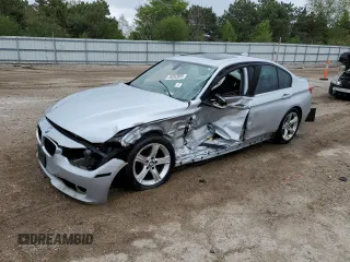 2015 BMW 3 Series 320i xDrive with VIN WBA3C3C58FP663617, listed as a Copart auction lot 55262885 with Not provided miles and Salvage title. Bid and sale history available at DreamBid. Image 1.