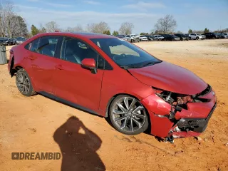 2021 Toyota Corolla XSE with VIN 5YFT4MCE8MP095984, listed as a Copart auction lot 42487805 with 30,548 mi miles and Salvage Title. Bid and sale history available at carsss.com. Image 4.