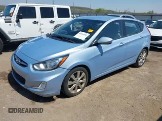 2012 Hyundai Accent SE with VIN KMHCU5AE0CU022050, listed as a IAAI auction lot 41955452 with 140,460 mi miles. Bid and sale history available at carsss.com. Image 18.
