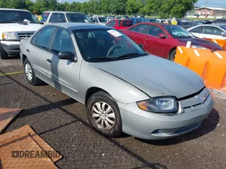 2003 Chevrolet Cavalier with VIN 1G1JC52F437145699, listed as a IAAI auction lot 42679600 with 150,472 mi miles and . Bid and sale history available at DreamBid. Image 1.