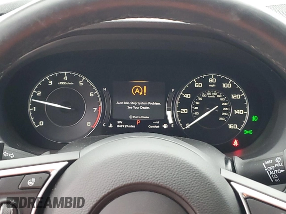 2021 Acura RDX w/Advance Package with VIN 5J8TC2H76ML026061, listed as a Copart auction lot 78014484 with 49,919 mi miles and Salvage Title. Bid and sale history available at carsss.com. Image 9.