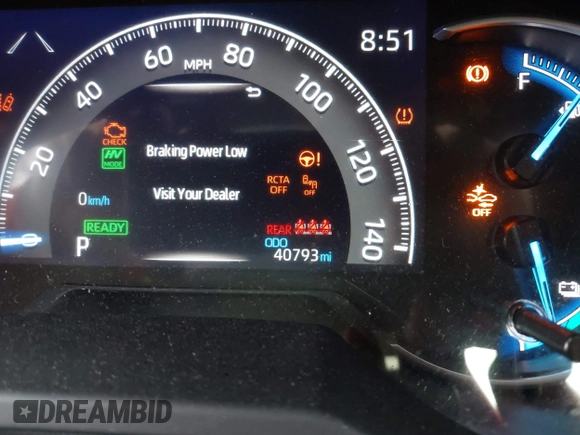 2021 Toyota RAV4 SE with VIN JTMAB3FV9MD051787, listed as a IAAI auction lot 42357030 with 40,793 mi miles and . Bid and sale history available at DreamBid. Image 7.