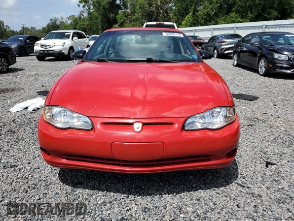 2004 Chevrolet Monte Carlo LS with VIN 2G1WW12E349282937, listed as a Copart auction lot 60886115 with 60,320 mi miles and Salvage title. Bid and sale history available at DreamBid. Image 5.