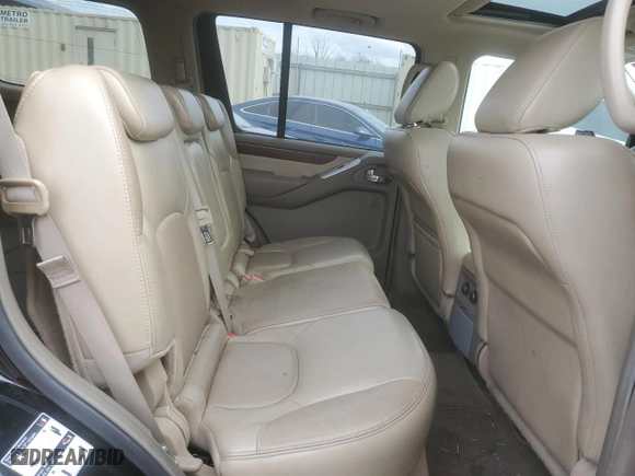 2010 Nissan Pathfinder SE with VIN 5N1AR1NN3AC627016, listed as a Copart auction lot 47643135 with 185,273 mi miles and Salvage Title. Bid and sale history available at carsss.com. Image 11.