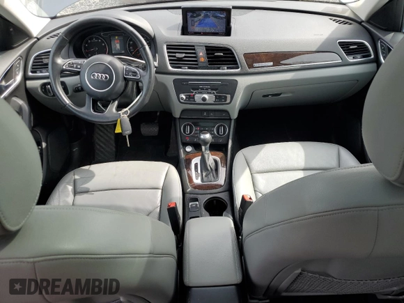 2016 Audi Q3 Premium Plus with VIN WA1EFCFS3GR003165, listed as a Copart auction lot 51304395 with 105,127 mi miles and Salvage Title. Bid and sale history available at carsss.com. Image 8.