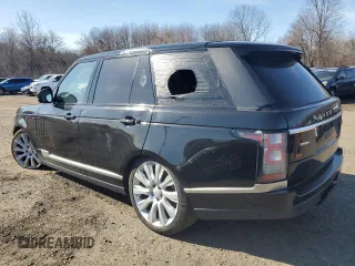 2015 Land Rover Range Rover Supercharged z VIN SALGS2TF2FA241400, wystawiony jako Copart lot #48969725 z przebiegiem Nie podano mil oraz Czysty tytuł • Clean title. Historia ofert i sprzedaży dostępna na DreamBid. Obrazek 2.