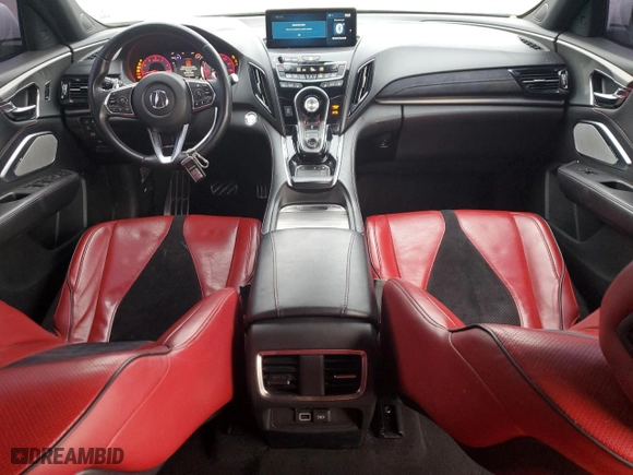 2019 Acura RDX w/A-Spec Pkg with VIN 5J8TC2H61KL021421, listed as a Copart auction lot 43527945 with 62,228 mi miles and Non Repairable. Bid and sale history available at carsss.com. Image 8.