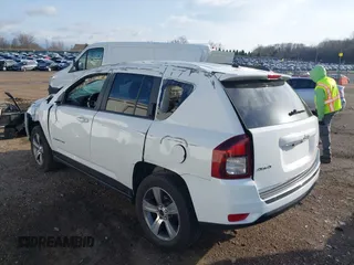 2017 Jeep Compass High Altitude with VIN 1C4NJDEB4HD192984, listed as a IAAI auction lot 41944213 with 128,437 mi miles. Bid and sale history available at carsss.com. Image 3.