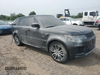 2022 Land Rover Range Rover Sport HSE Silver Edition with VIN SALWR2SU8NA218435, listed as a Copart auction lot 61110485 with 35,416 mi miles and Salvage title. Bid and sale history available at DreamBid. Image 4.