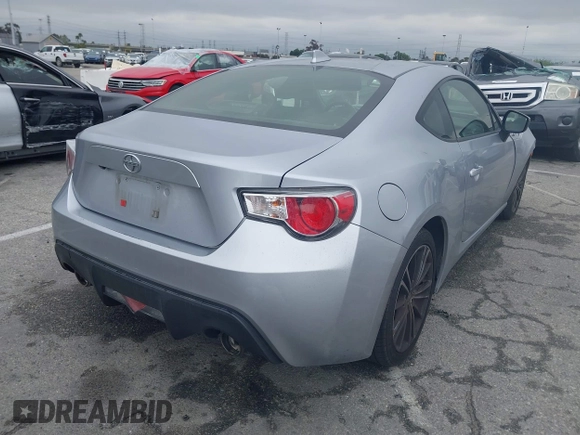 2016 Scion FR-S with VIN JF1ZNAA11G8702268, listed as a IAAI auction lot 41897845 with 133,750 mi miles. Bid and sale history available at carsss.com. Image 4.