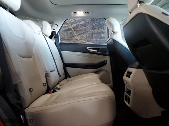 2017 Ford Edge Titanium with VIN 2FMPK3K86HBB43750, listed as a Copart auction lot 45764185 with 122,436 mi miles and Salvage Title. Bid and sale history available at carsss.com. Image 10.