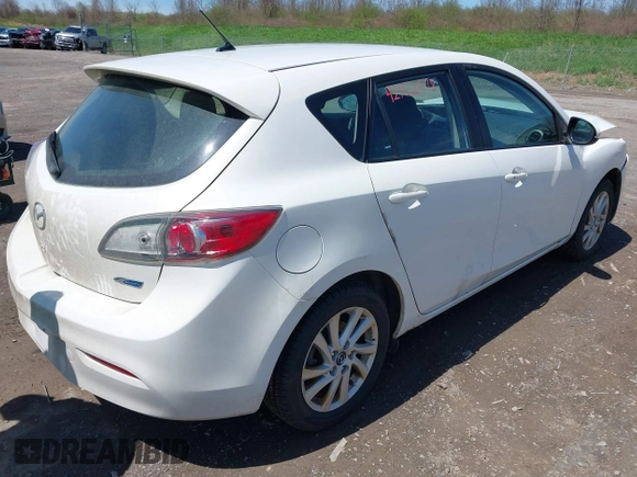 2013 Mazda 3 i Touring with VIN JM1BL1LP0D1833473, listed as a IAAI auction lot 42152978 with 127,789 mi miles and . Bid and sale history available at DreamBid. Image 4.