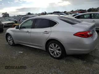 2011 Infiniti M37 with VIN JN1BY1AR4BM373982, listed as a Copart auction lot 80486364 with 165,904 mi miles and Salvage Title. Bid and sale history available at carsss.com. Image 2.