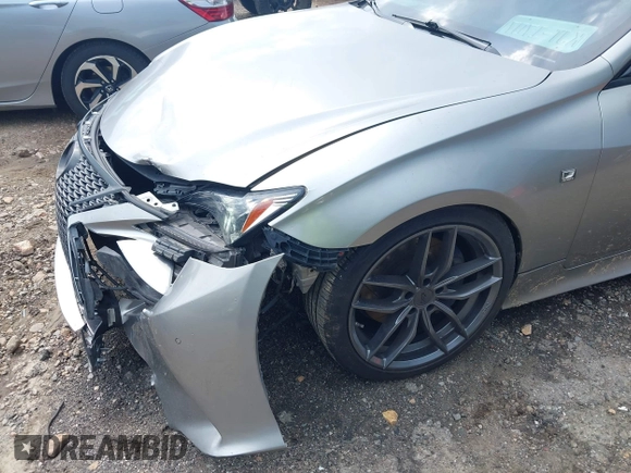 2015 Lexus RC 350 F Sport z VIN JTHSE5BC2F5004673, wystawiony jako IAAI lot #42280105 z przebiegiem 155 768 mil mil oraz . Historia ofert i sprzedaży dostępna na DreamBid. Obrazek 6.