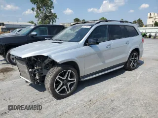 2017 Mercedes-Benz GLS with VIN 4JGDF7DE7HA957600, listed as a Copart auction lot 54724463 with 40,297 mi miles. Bid and sale history available at carsss.com. Image 1.