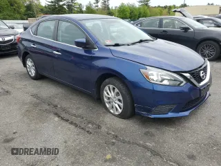 2019 Nissan Sentra S z VIN 3N1AB7AP7KY406923, wystawiony jako Copart lot #55166185 z przebiegiem 58 858 mil mil oraz Szkoda całkowita • Salvage title. Historia ofert i sprzedaży dostępna na DreamBid. Obrazek 4.