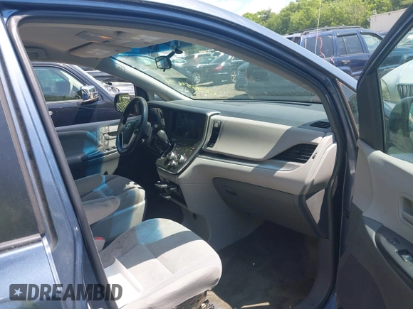 2016 Toyota Sienna L with VIN 5TDZK3DCXGS755834, listed as a IAAI auction lot 42385431 with 180,113 mi miles and . Bid and sale history available at DreamBid. Image 5.