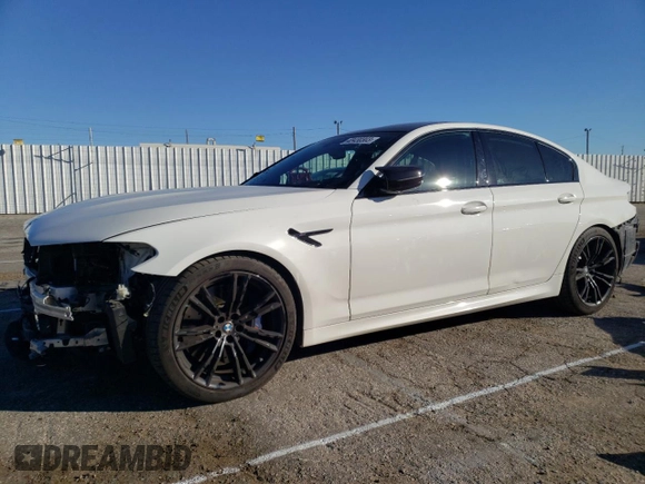 2019 BMW M5 Competition with VIN WBSJF0C57KB285290, listed as a Copart auction lot 40430303 with 58,912 mi miles. Bid and sale history available at carsss.com. Image 1.