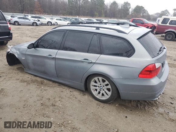 2007 BMW 3 Series 328i with VIN WBAVS13577FX15083, listed as a Copart auction lot 47863085 with 311,632 mi miles and Clean Title. Bid and sale history available at carsss.com. Image 2.