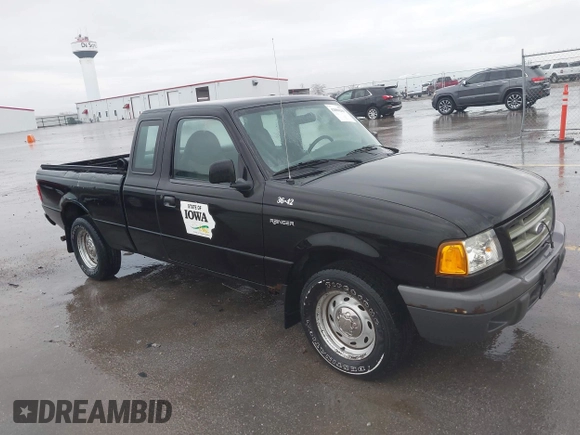 2001 Ford Ranger XL with VIN 1FTYR14V11PB63009, listed as a IAAI auction lot 42086209 with 26,607 mi miles. Bid and sale history available at carsss.com. Image 1.