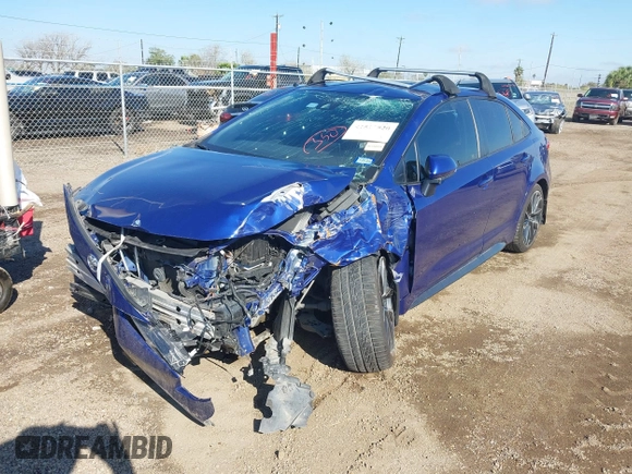 2020 Toyota Corolla SE with VIN JTDS4RCE9LJ030816, listed as a IAAI auction lot 41577520 with 39,857 mi miles. Bid and sale history available at carsss.com. Image 17.
