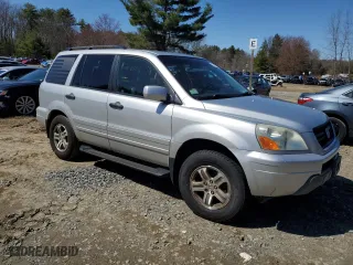 2005 Honda Pilot EX-L with VIN 5FNYF18595B055806, listed as a Copart auction lot 52372625 with 180,886 mi miles and Clean Title. Bid and sale history available at carsss.com. Image 4.