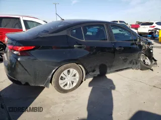 2021 Nissan Versa S with VIN 3N1CN8DV3ML907131, listed as a Copart auction lot 48687055 with 28,266 mi miles and Salvage Title. Bid and sale history available at carsss.com. Image 3.