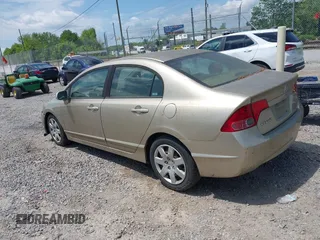 2008 Honda Civic LX with VIN 1HGFA16598L009954, listed as a IAAI auction lot 42228157 with 179,657 mi miles and . Bid and sale history available at DreamBid. Image 3.