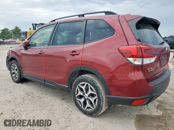 2021 Subaru Forester Premium with VIN JF2SKAJC6MH472049, listed as a Copart auction lot 64309585 with 51,125 mi miles and Salvage title. Bid and sale history available at DreamBid. Image 2.
