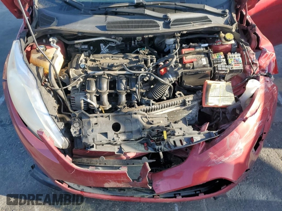 2013 Ford Fiesta SE with VIN 3FADP4EJ6DM144375, listed as a Copart auction lot 52124605 with 96,968 mi miles and Salvage Title. Bid and sale history available at carsss.com. Image 11.