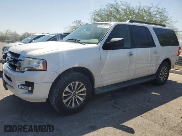 2015 Ford Expedition Max XLT with VIN 1FMJK1JT9FEF38734, listed as a Copart auction lot 62610365 with 154,764 mi miles and Salvage title. Bid and sale history available at DreamBid. Image 1.