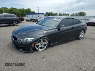2016 BMW 4 Series 428i xDrive z VIN WBA3N9C54GK249830, wystawiony jako Copart lot #58800005 z przebiegiem 193 453 mil mil oraz Czysty tytuł • Clean title. Historia ofert i sprzedaży dostępna na DreamBid. Obrazek 1.