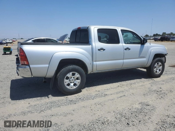 2007 Toyota Tacoma PreRunner with VIN 3TMJU62N77M028907, listed as a Copart auction lot 59622695 with 186,339 mi miles and Salvage title. Bid and sale history available at DreamBid. Image 3.
