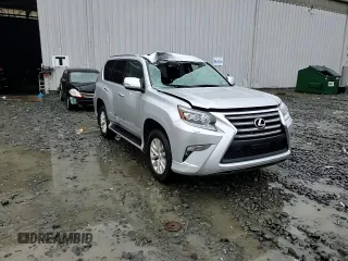 2015 Lexus GX 460 with VIN JTJBM7FX6F5104768, listed as a Copart auction lot 56733945 with 88,373 mi miles and Salvage title. Bid and sale history available at DreamBid. Image 14.