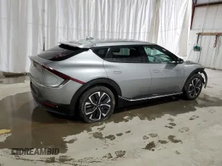 2023 Kia EV6 Wind with VIN KNDC34LA7P5128121, listed as a Copart auction lot 44580365 with 25,750 mi miles and Clean Title. Bid and sale history available at carsss.com. Image 3.