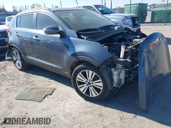 2015 Kia Sportage EX with VIN KNDPC3AC4F7709546, listed as a IAAI auction lot 40968676 with 129,743 mi miles and . Bid and sale history available at DreamBid. Image 1.