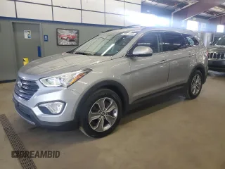 2014 Hyundai Santa Fe GLS z VIN KM8SN4HF9EU045590, wystawiony jako Copart lot #67026445 z przebiegiem 78 051 mil mil oraz Czysty tytuł • Clean title. Historia ofert i sprzedaży dostępna na DreamBid. Obrazek 1.