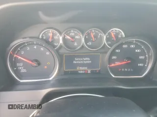 2020 Chevrolet Silverado 1500 LT with VIN 1GCRYDED3LZ230022, listed as a Copart auction lot 46489955 with 96,863 mi miles and Salvage Title. Bid and sale history available at carsss.com. Image 9.