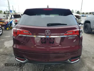 2018 Acura RDX Technology with VIN 5J8TB3H5XJL002817, listed as a Copart auction lot 59493895 with 107,378 mi miles and Salvage title. Bid and sale history available at DreamBid. Image 6.