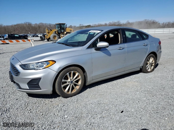 2019 Ford Fusion SE with VIN 3FA6P0HD7KR203389, listed as a Copart auction lot 46787515 with 0 mi miles and Clean Title. Bid and sale history available at carsss.com. Image 1.