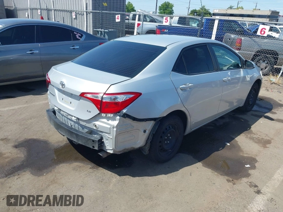 2016 Toyota Corolla L z VIN 2T1BURHE0GC645202, wystawiony jako IAAI lot #42206692 z przebiegiem 147 227 mil mil oraz . Historia ofert i sprzedaży dostępna na DreamBid. Obrazek 4.