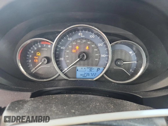 2014 Toyota Corolla L with VIN 2T1BURHE3EC208422, listed as a Copart auction lot 62874725 with 236,722 mi miles and Clean title. Bid and sale history available at DreamBid. Image 9.