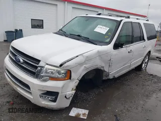 2016 Ford Expedition Max Limited с VIN 1FMJK1KT2GEF07907, выставлен на аукционе IAAI как лот 41067533 с пробегом 163 205 миль миль и . История ставок и продаж доступна на DreamBid. Изображение 2.